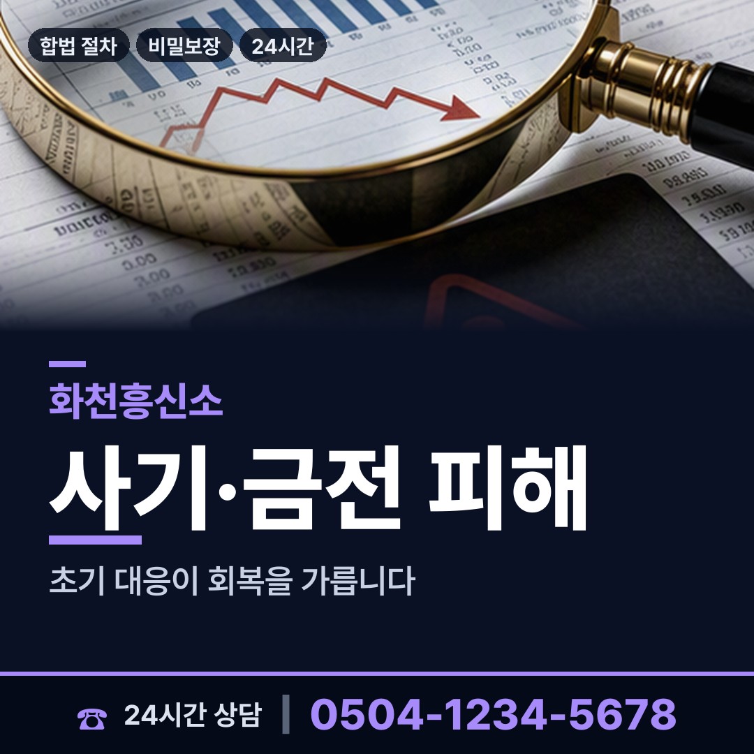 화천 간동면 바람증거 상담 안내